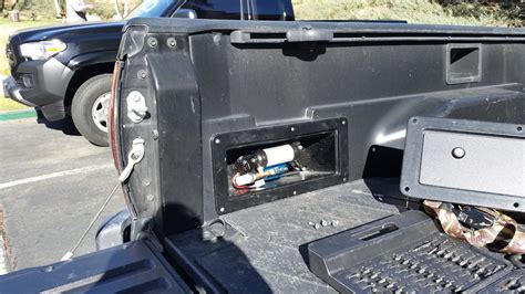 Toyota Tacoma Bed Compressor Box Mounts 